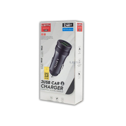 شارژر فندکی 5 وات لیتو مدل LC-C13 به همراه کابل لایتنینگ