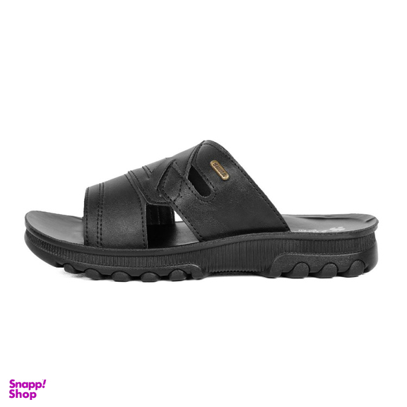 دمپایی مردانه شیما مدل میعاد رنگ مشکی