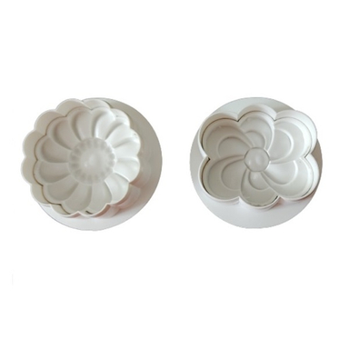 کاتر فشاری شیرینی پزی به گز مدل گل فلورا مجموعه 2 عددی