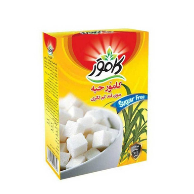 حبه قند کم کالری کامور وزن 250گرم