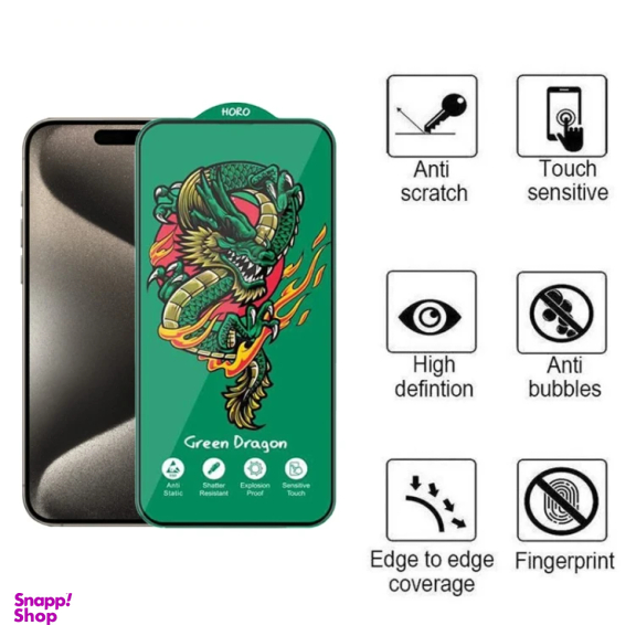 محافظ صفحه نمایش گوشی موبایل Green Dragon-Anti Static مناسب برای iPhone 12 Pro Max