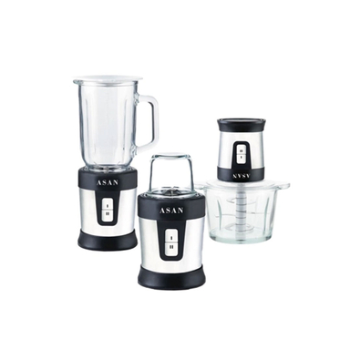 غذاساز سه کاره آسان 6 تیغه مدل 3500WL