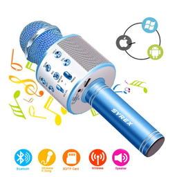 اسپیکر بی سیم بلوتوثی سایرکس طرح میکروفون مدل SX-858