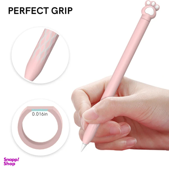 کاور قلم لمسی آهااستایل مدل PT129-2 طرح پنجه گربه مناسب اپل سری 2