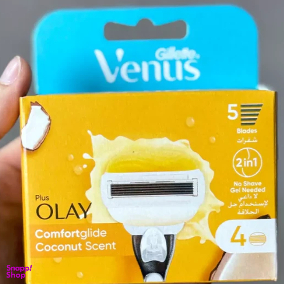 تیغ یدک ژیلت بانوان ونوس مدل اولای پلاس بسته 4 عددی