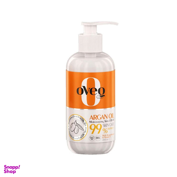 کرم مرطوب کننده اوک شاین مدل آرگان حجم 400 میلی لیتر به همراه کرم مرطوب کننده اوک شاین کد 02 حجم 75 میلی لیتر