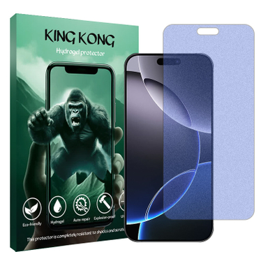 محافظ صفحه نمایش مات آنتی بلو کینگ کونگ مدل Tough مناسب گوشی موبایل اپل iPhone 16 Pro Max