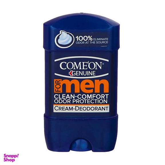 ژل شفاف ضد تعریق مردانه کامان مدل Clean Comfort حجم 75 میلی لیتر بسته 2 عددی