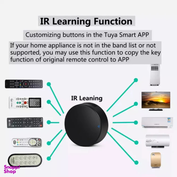 ریموت کنترل هوشمند IR دما و رطوبت کد WL-IRF