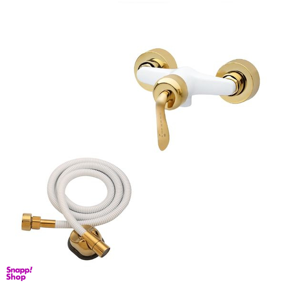 شیر سرویس بهداشتی حکمت نشان مدل قاصدک ST به همراه شلنگ