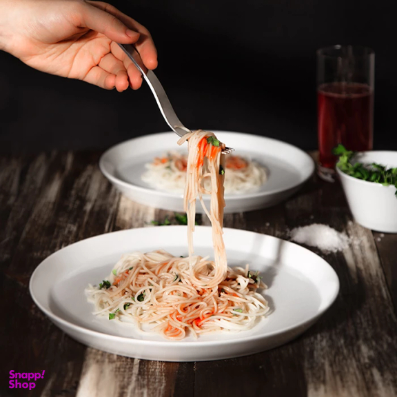 بشقاب میوه خوری چینی زرین ایران مدل زی تخت 21