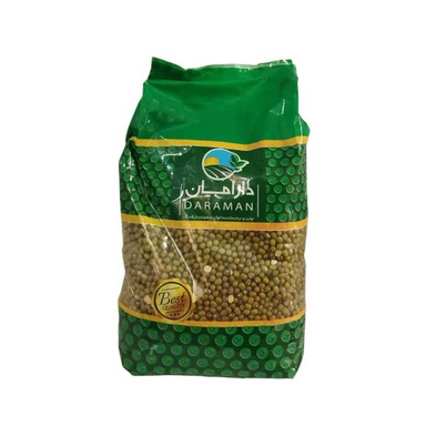 ماش سبز ارگانیک دارامان وزن 900 گرم