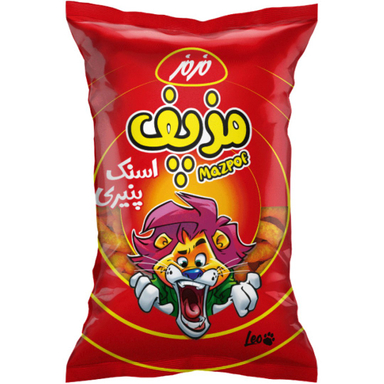 اسنک پنیری مزپف مزمز مدل کلاسیک بزرگ وزن 60 گرم