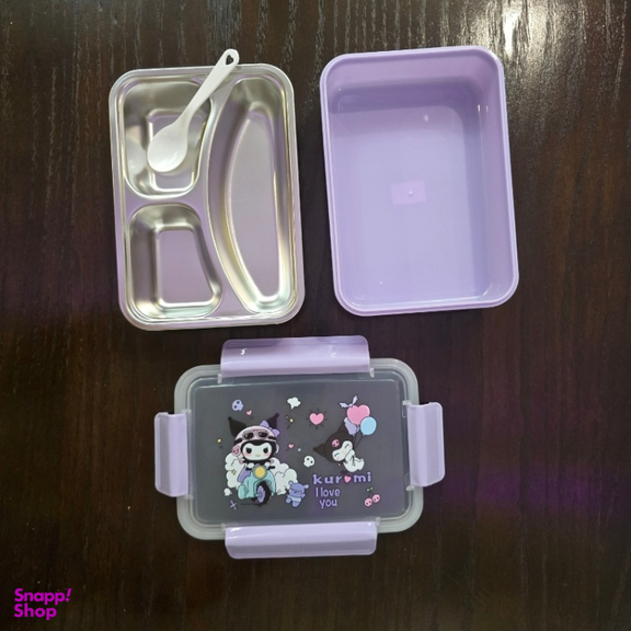 ظرف غذای کودک طرح کرومی کد 9087