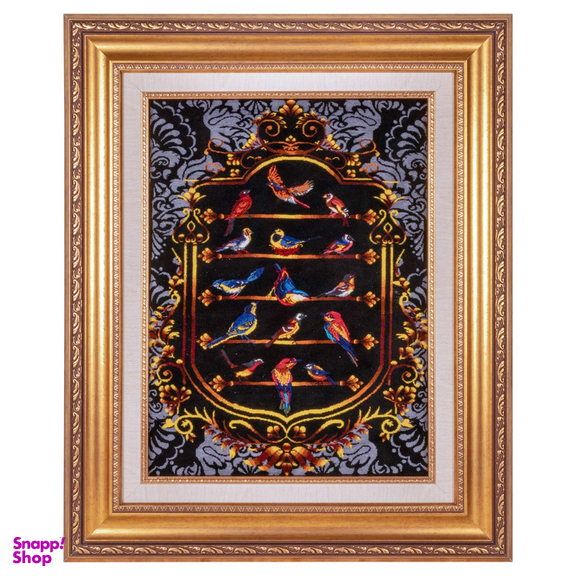 تابلو فرش دستباف سی پرشیا مدل پرندگان کد 902388