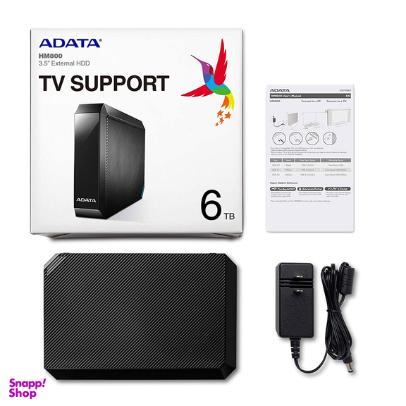 هارد اکسترنال ای دیتا (Adata) مدل Hm800 ظرفیت 6TB