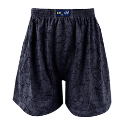 شورت مردانه آرال مدل پادار طرح روزنامه ای کد P700 بسته 6 عددی