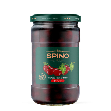 ترشی آلبالو اسپینو وزن 700 گرم