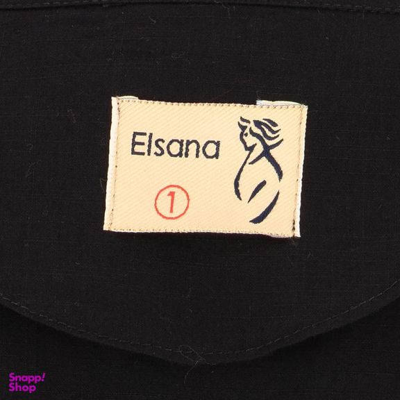 مانتو زنانه السانا مدل رمیصا کد 221801 رنگ مشکی