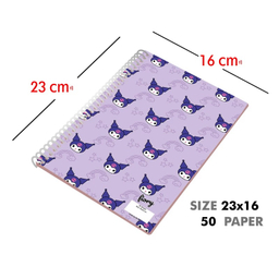 دفتر مشق 50 برگ مستر راد مدل کورومی و ملودی طرح هپی کد 2571 fiory