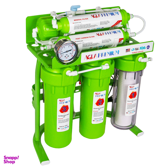 دستگاه تصفیه آب خانگی آکواپرمیوم مدل A6RO6-GR-TP
