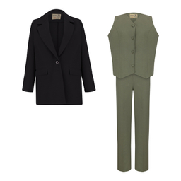 ست رسمی زنانه السانا مدل گیلانا کد 195001