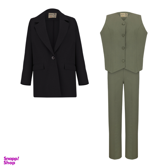 ست رسمی زنانه السانا مدل گیلانا کد 195001