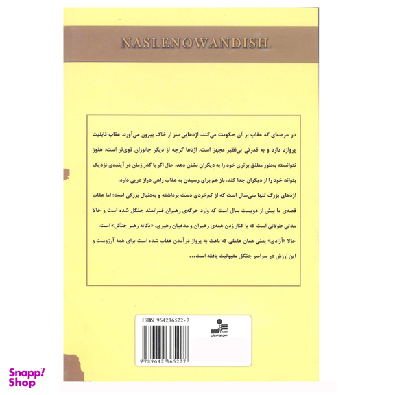 کتاب جدال اژدها و عقاب اثر حسین علی پور انتشارات نسل نو اندیش