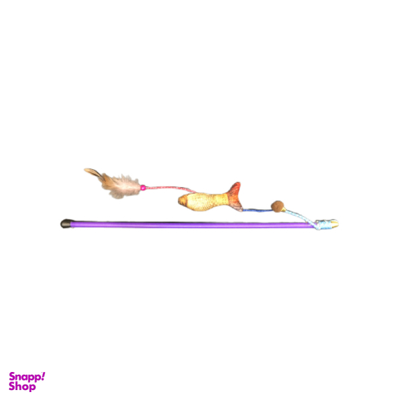 اسباب بازی گربه مدل ماهی و پر کد 67