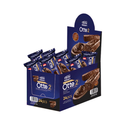 ویفر کرم دار شکلاتی نظری وزن 45 گرم بسته 24 عددی