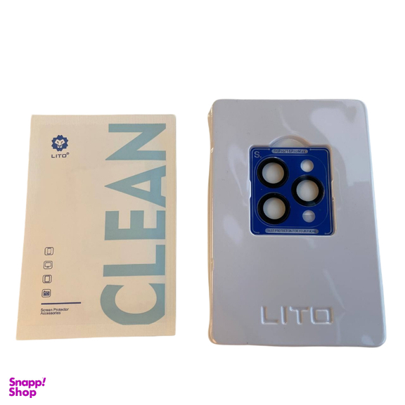 محافط لنز دوربین موبایل لیتو مدل شابلون دار مناسب اپل iPhone 16 Pro/16 Pro Max