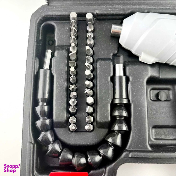 پیچ گوشتی شارژی مدل PE1 مجموعه 45 عددی