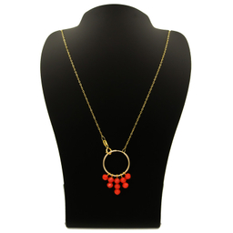 گردنبند طلا 18 عیار زنانه کاپانی مدل kn083