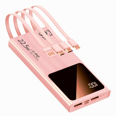 پاوربانک کوش کد SM-1250w  ظرفیت 10000 میلی‌ آمپر ساعت