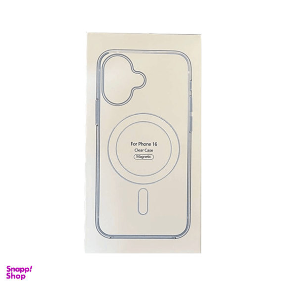 قاب شیشه ای اسپیژن مدل مگ سیف دار مناسب اپل iPhone 16