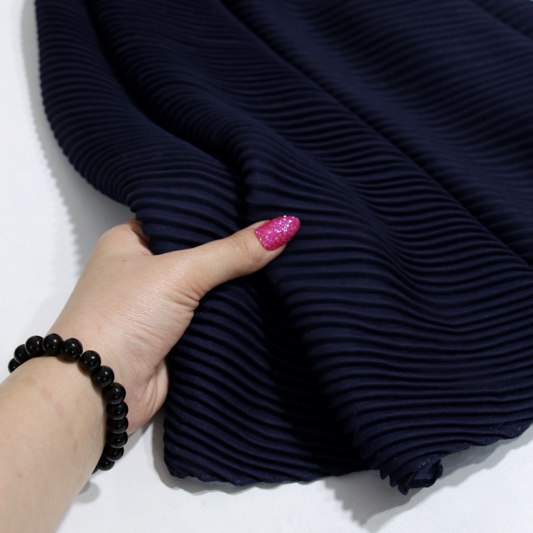 شال ساده پلیسه طرح آرمیتا کد ana9503