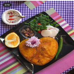 ظرف پخت مدل قالب کته طرح قلب کف صاف