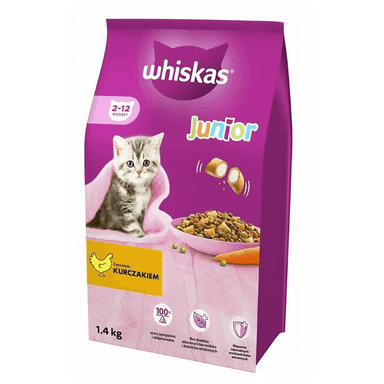 غذای بچه گربه ویسکاس طعم مرغ وزن 1.4 کیلوگرم