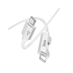 کابل USB-C هوکو مدل U123 60W طول 1.2 متر