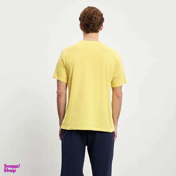 ست تیشرت آستین کوتاه و شلوارک راحتی مردانه ال سی وایکیکی مدل Fresh-Pamuk