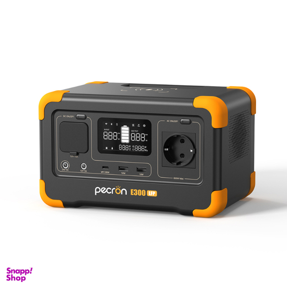 پاور استیشن پکرون مدل Pecron E300 LFP 600W ظرفیت ٢٨٨ وات ساعت