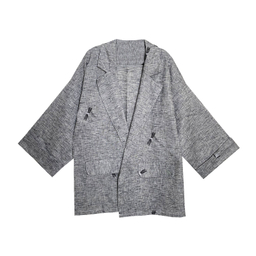 مانتو زنانه مدل سنجاقک رنگ طوسی