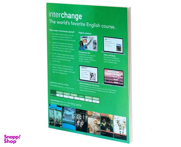 کتاب Interchange 3 اثر جمعی از نویسندگان نشر Cambridge مجموعه 2 جلدی