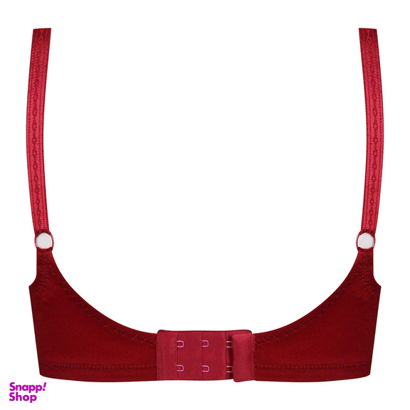 سوتین زنانه شاندرمن مدل بدون فنر viola کد 5080-2410-610 رنگ زرشکی