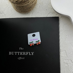 گوشواره زنانه ژوپینگ مدل گیلاس کد E6086