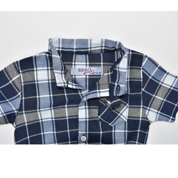 بادی آستین کوتاه نوزادی آنالی مدل 104 -24