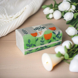 دستمال کاغذی 250 برگ موگه مدل دو لایه بسته 8 عددی