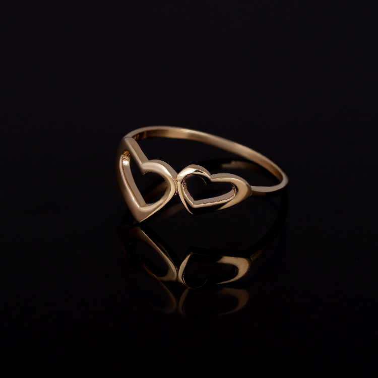 انگشتر طلا 18 عیار زنانه جواهری سون کد 4280