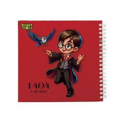 تقویم هفتگی 1404 کیوی نت طرح هری پاتر کد 1035