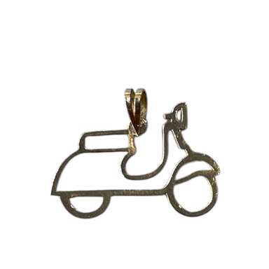 پلاک گردنبند طلا 18 عیار زنانه مدل وسپا